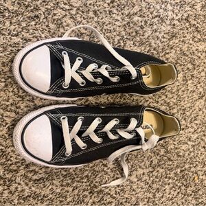 Converse Kids Black and White Sneakers